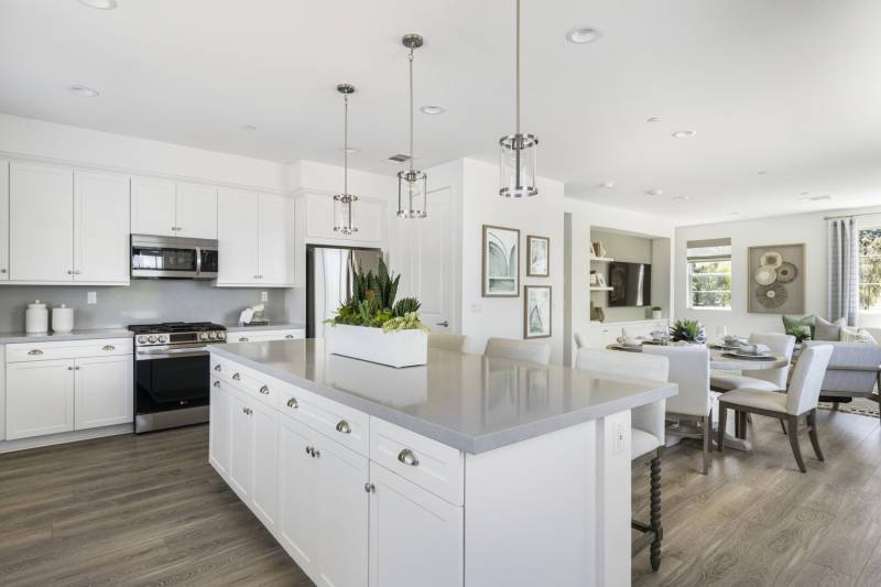 Plan 6 Model Home Kitchen